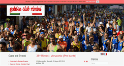 Desktop Screenshot of goldenclubrimini.it